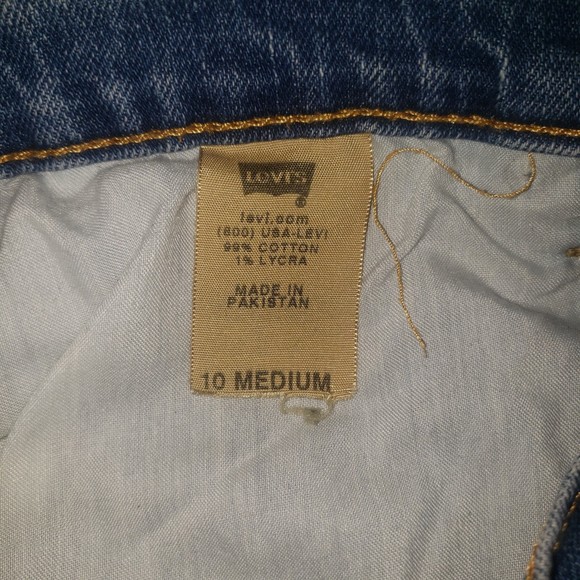 LEVIS 505 Straight Leg Medium Wash Size 10 Medium - Picture 3 of 7